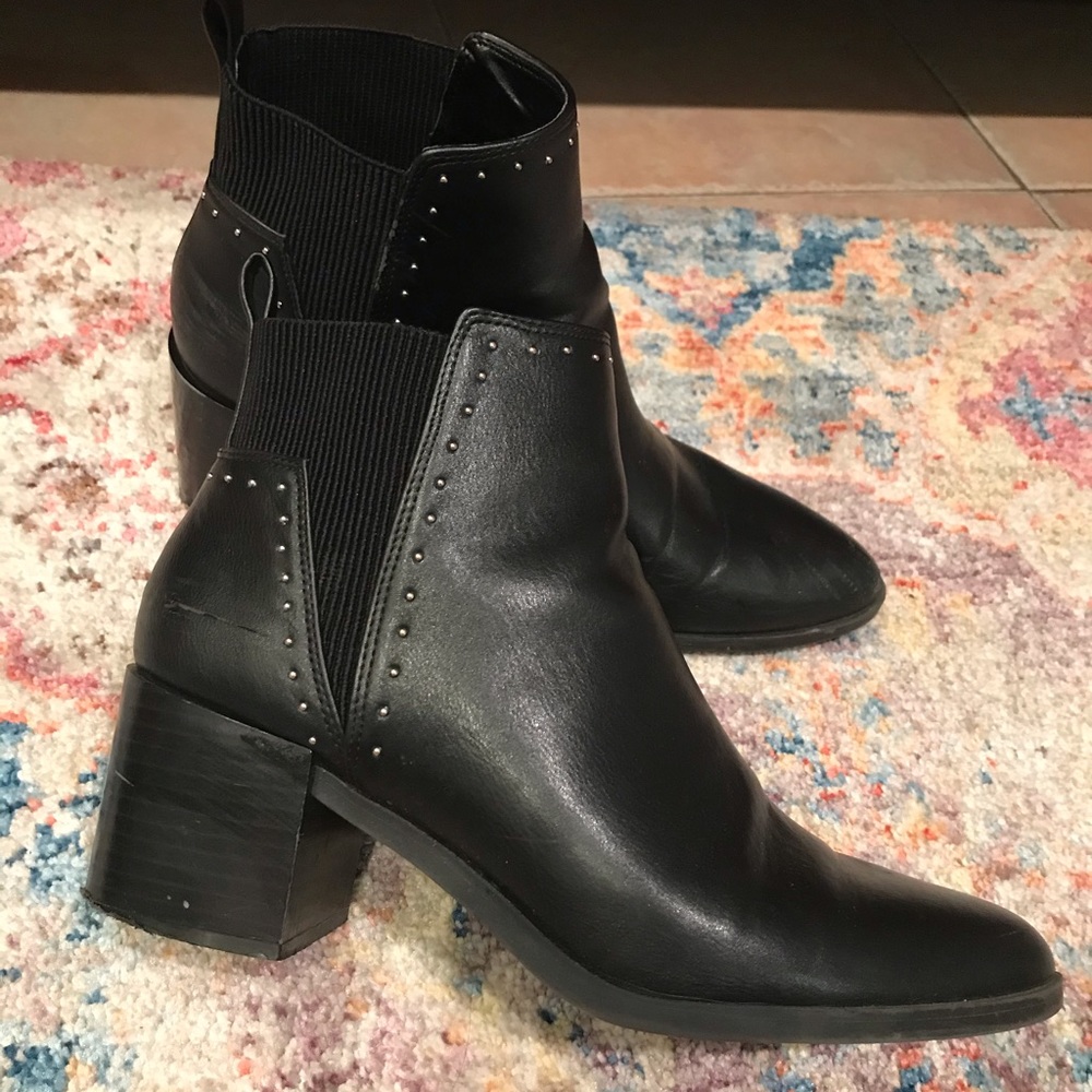 Nine West studded ankle boots